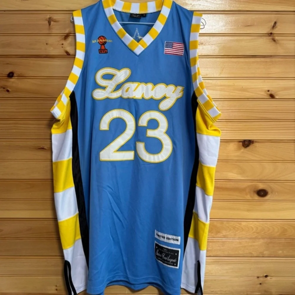School Yard Legends Jordan 23 Jersey Laney High School Limited Edition Size XL